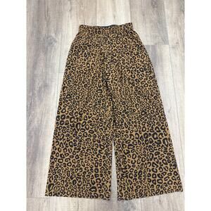 Lululemon Swift Mid-Rise Wide-Leg Pant – Leopard Mini Desert Khaki Multi Size 6